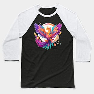 Bird Phoenix Baseball T-Shirt